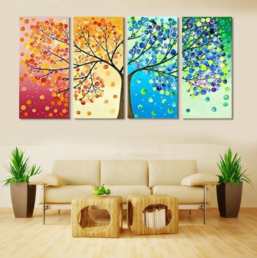 Four Seasons Tree of Life Wall Art-Your Soul Place